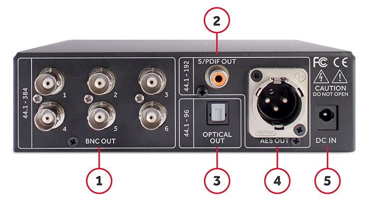 Black Lion Audio Micro Clock MK3 - Word Clock 5