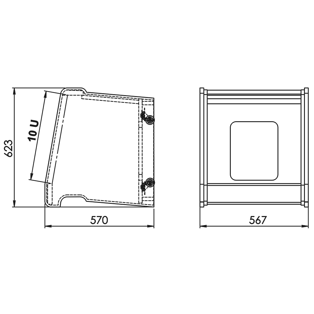 Zaor Rack Roll | Studiorack - black 5