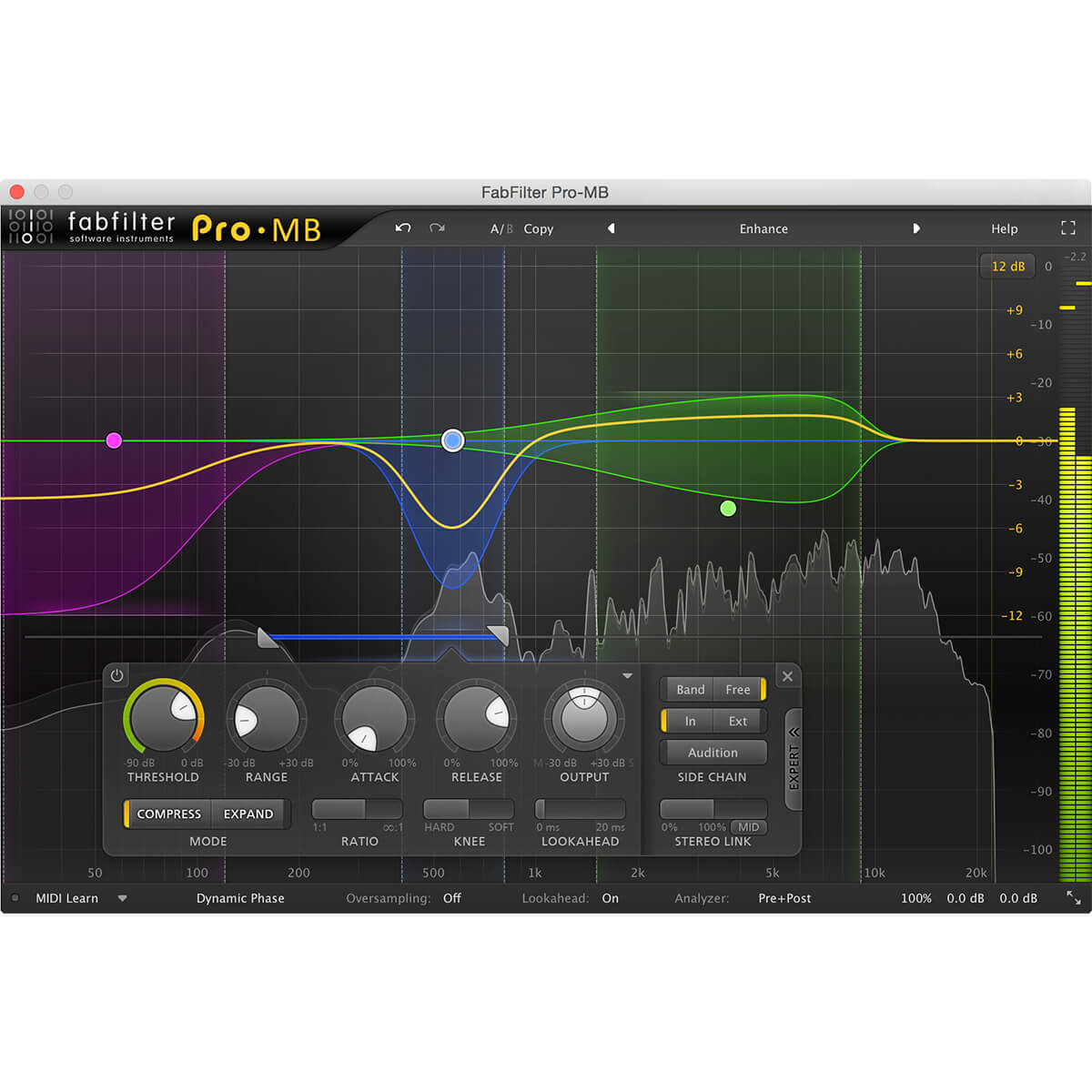 FabFilter Pro-MB | Multiband Compressor Plug-In