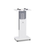 Zaor ISO Stand MKIII 600 | Monitor Speaker Stand - White Gloss