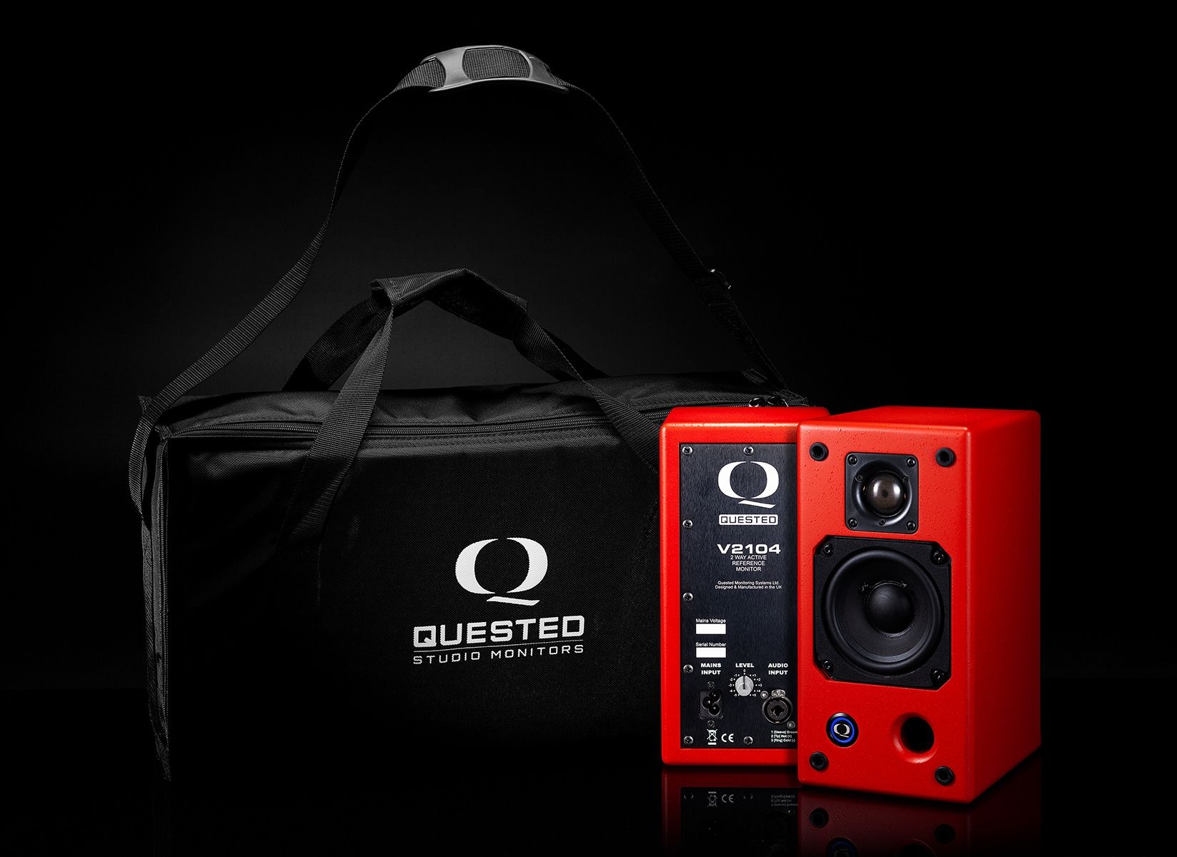 Quested V2104 MiniRedz | Aktiver Nahfeld-Monitor (Paar) - B-Stock 3