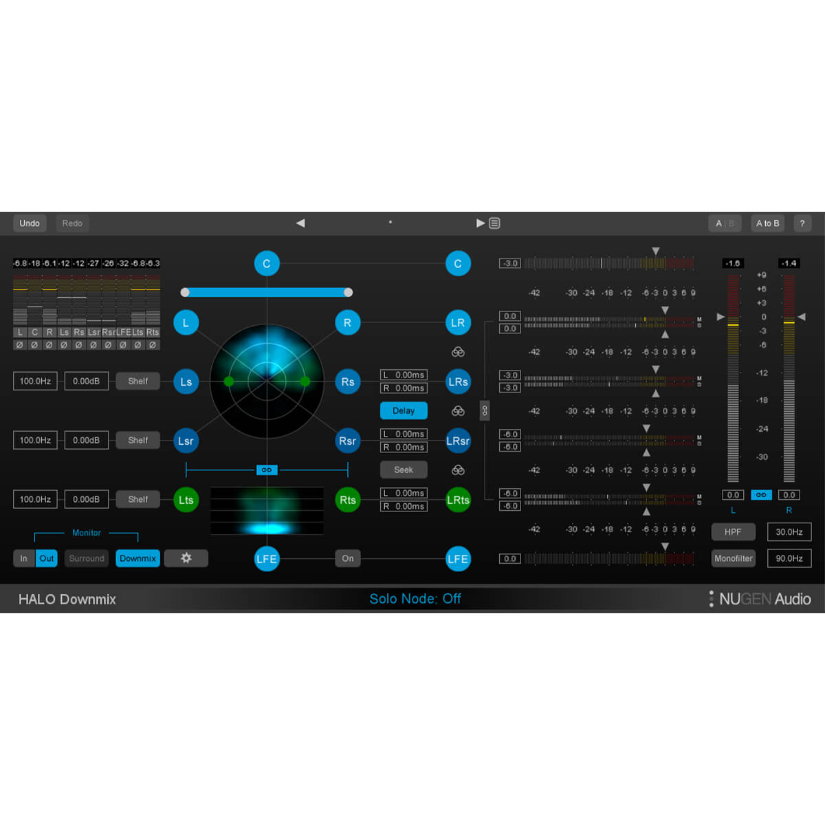 NUGEN Halo Downmix 3D extension