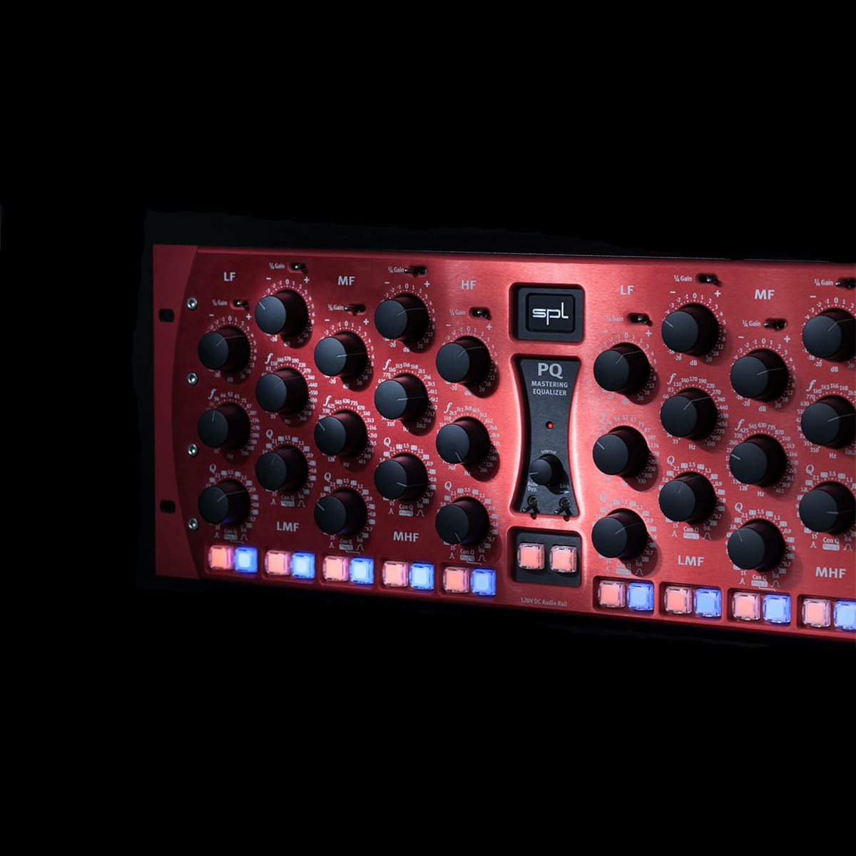 SPL PQ | Parametrischer Mastering EQ - Silver/Black 3