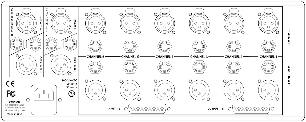 Rupert Neve Designs R6 | 500 rack 5