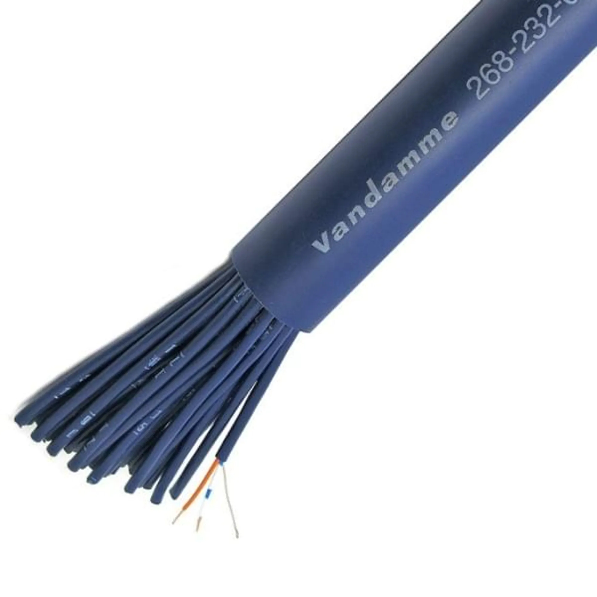 Van Damme Blue Series Studio Grade Multicore 32 Pair Meterware